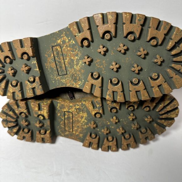 Josef Seibel Brown Suede Chelsea Boots Size EU 36 US 5.5-6 Camoflauge Sole - Picture 9 of 12